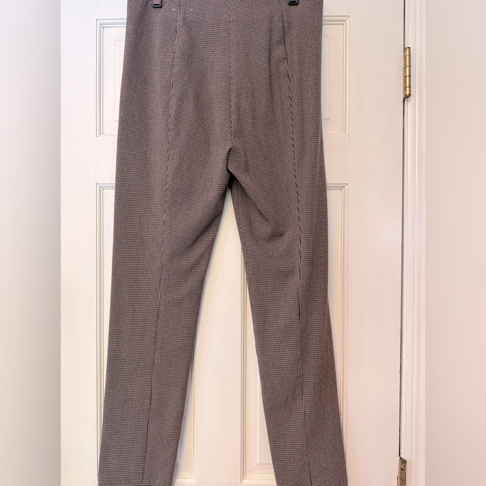 ANN TAYLOR houndstooth slacks, 8, EUC - Picture 2 of 8